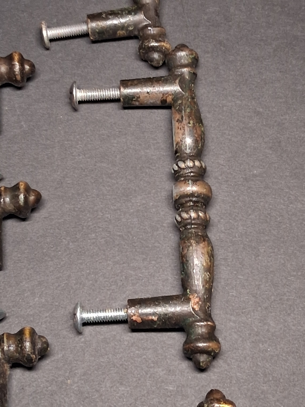 Vintage Amerock Carriage House 176-1 Handle Cabinet Pulls, Handles Lot Of 35 - Picture 12 of 15